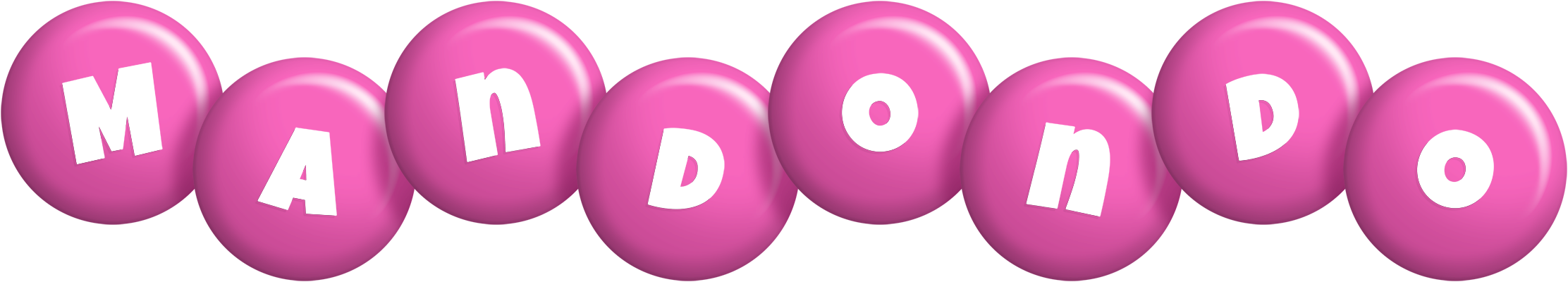 Mandondo candy-pink logo