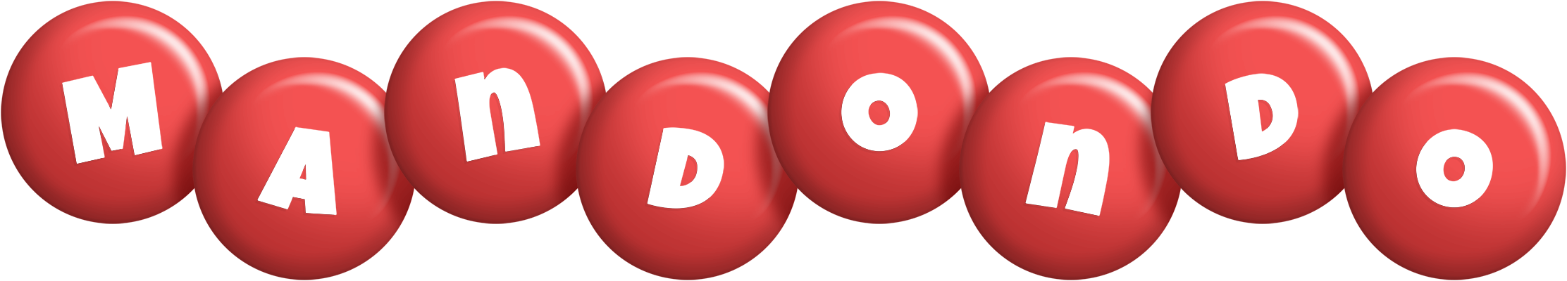 Mandondo candy-red logo