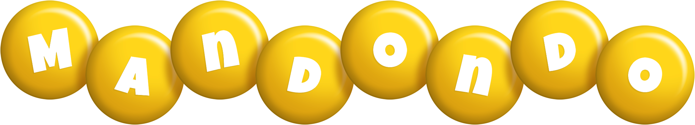 Mandondo candy-yellow logo