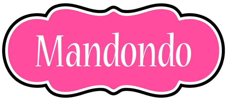 Mandondo invitation logo