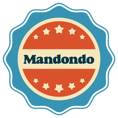 Mandondo labels logo