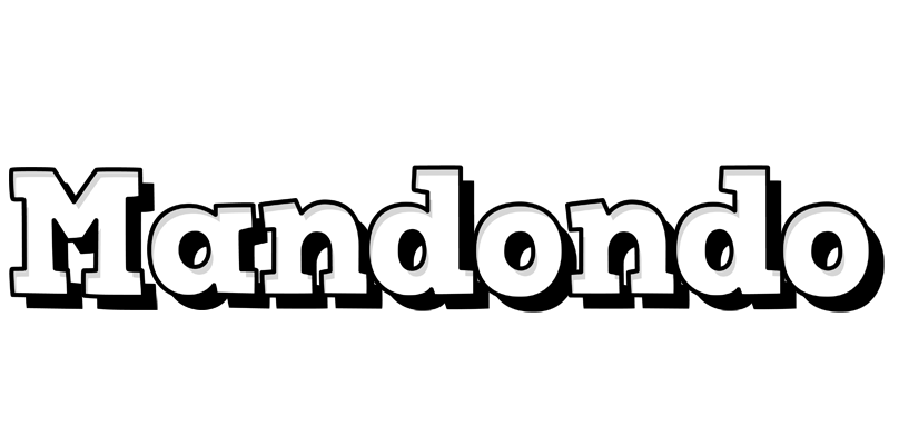 Mandondo snowing logo