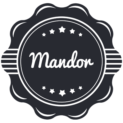 Mandor badge logo