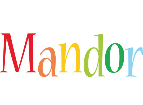 Mandor birthday logo