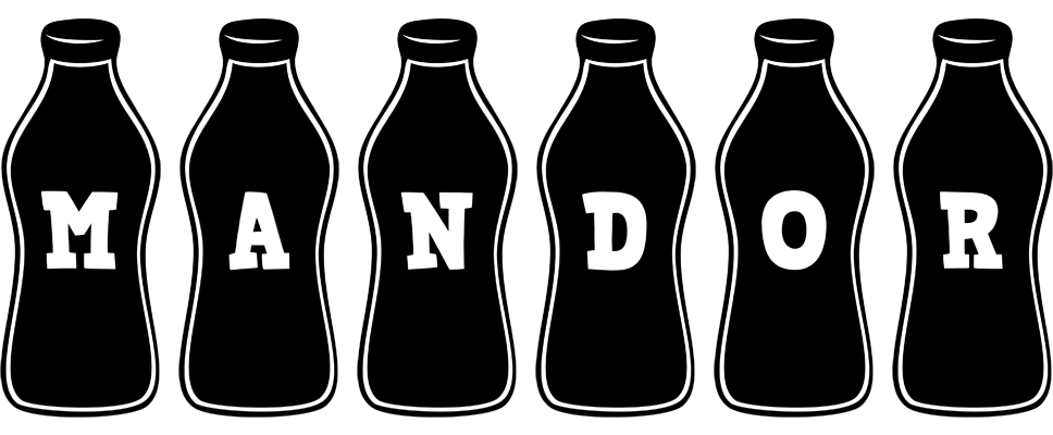 Mandor bottle logo