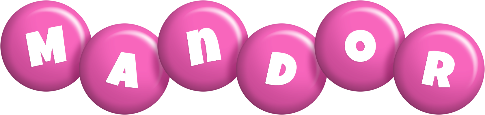 Mandor candy-pink logo