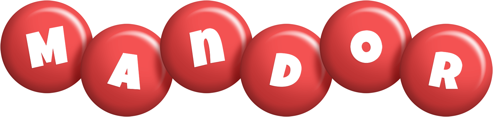 Mandor candy-red logo