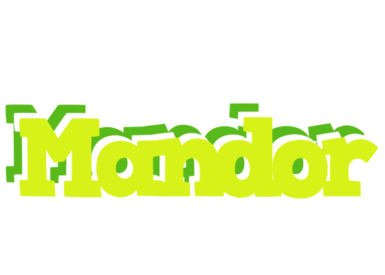 Mandor citrus logo