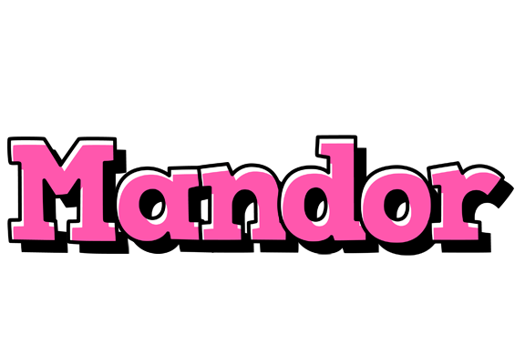 Mandor girlish logo
