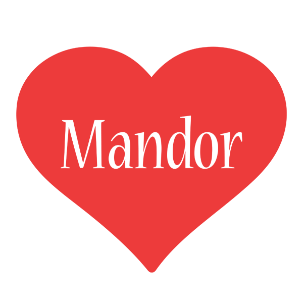 Mandor love logo