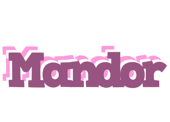 Mandor relaxing logo