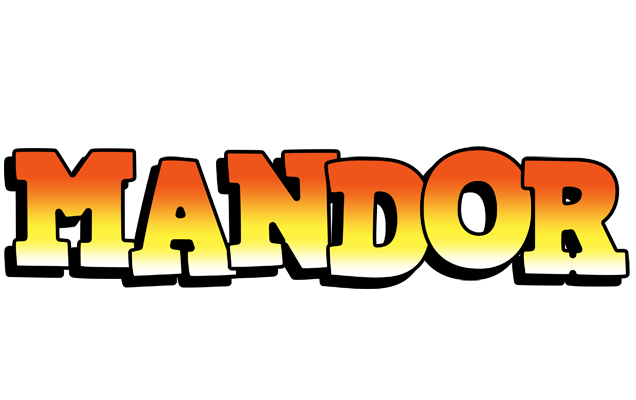 Mandor sunset logo