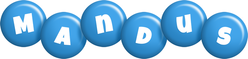 Mandus candy-blue logo