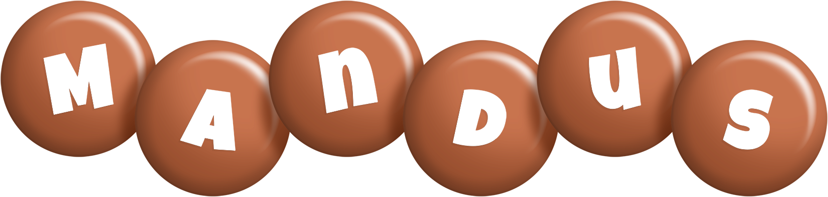 Mandus candy-brown logo