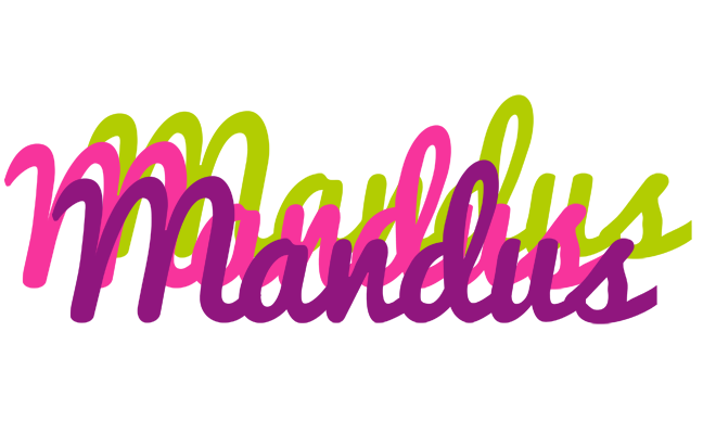 Mandus flowers logo