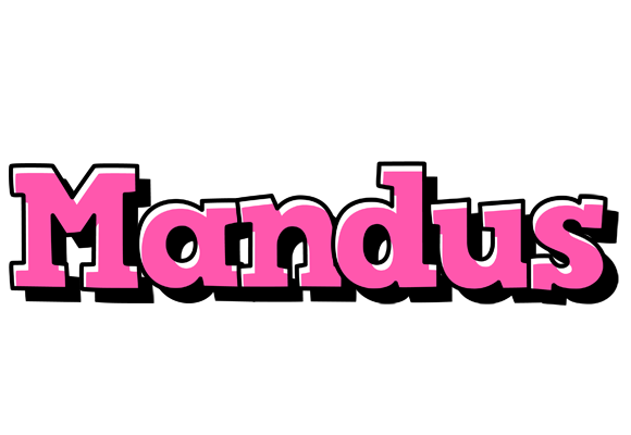 Mandus girlish logo