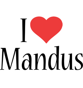Mandus i-love logo