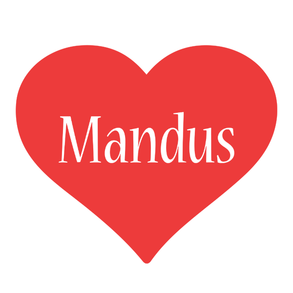 Mandus love logo