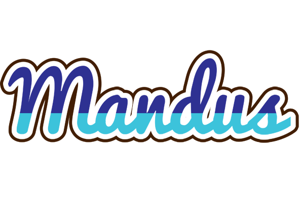 Mandus raining logo