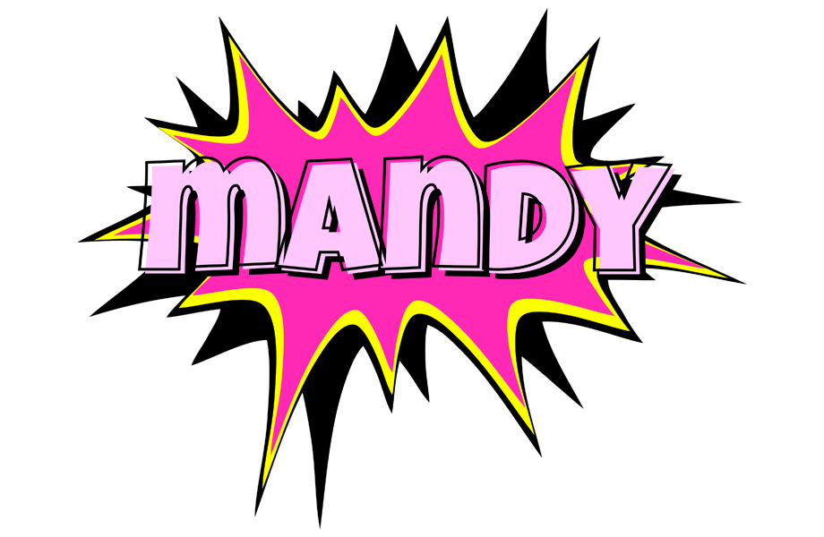 Mandy badabing logo