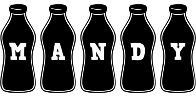 Mandy bottle logo