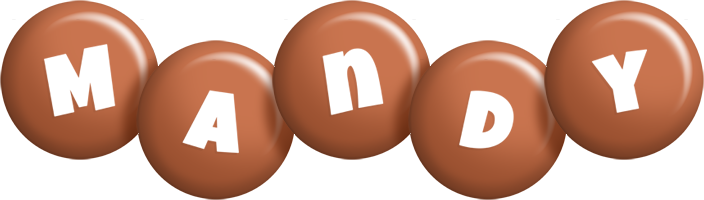 Mandy candy-brown logo