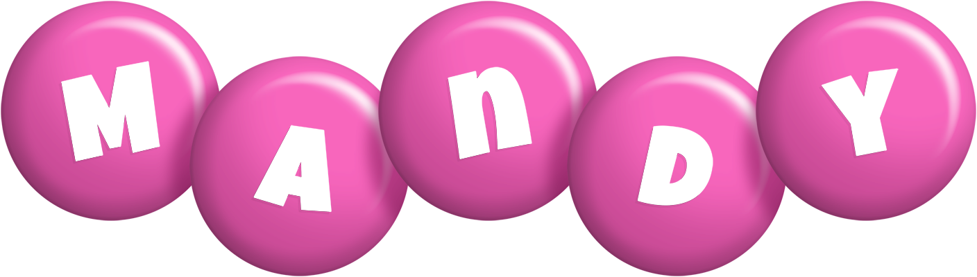 Mandy candy-pink logo