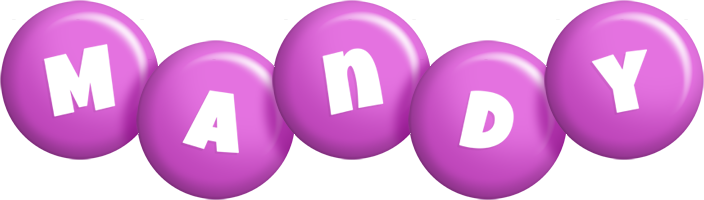 Mandy candy-purple logo
