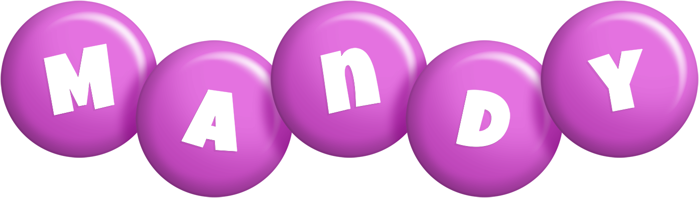 Mandy candy-purple logo