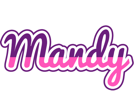 Mandy cheerful logo
