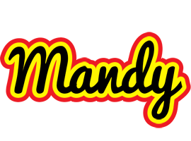 Mandy flaming logo