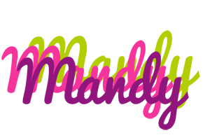 Mandy flowers logo