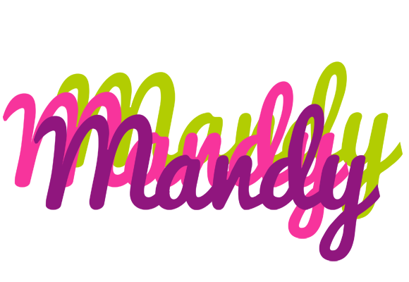 Mandy flowers logo