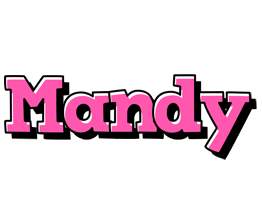 Mandy girlish logo