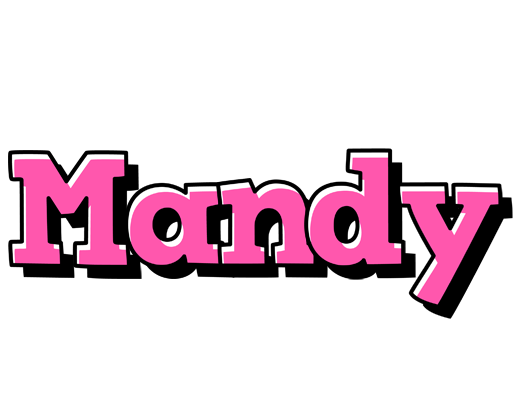 Mandy girlish logo