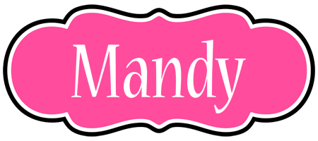 Mandy invitation logo