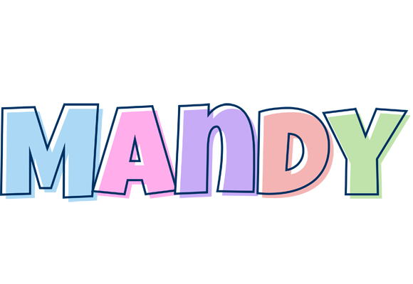 Mandy pastel logo