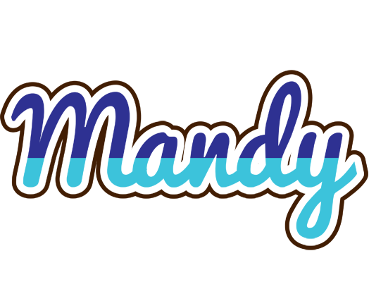 Mandy raining logo