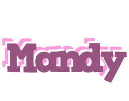 Mandy relaxing logo