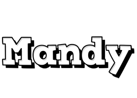 Mandy snowing logo