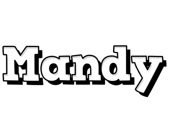 Mandy snowing logo