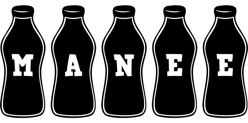 Manee bottle logo