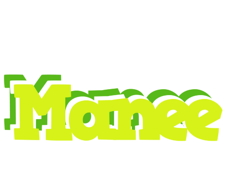Manee citrus logo