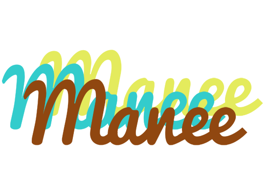 Manee cupcake logo
