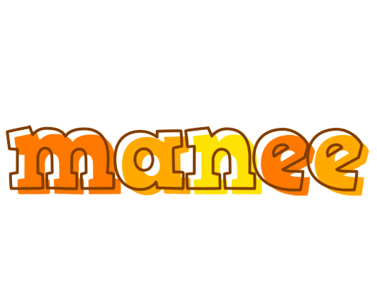 Manee desert logo
