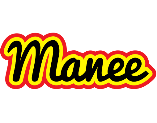 Manee flaming logo