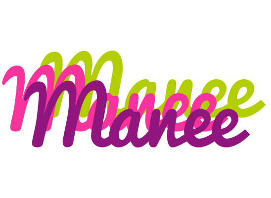 Manee flowers logo