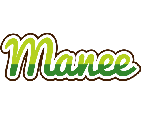 Manee golfing logo