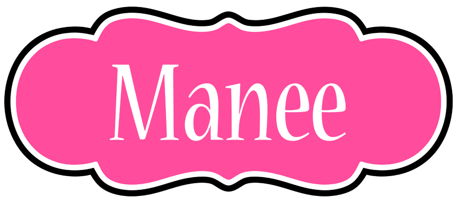 Manee invitation logo