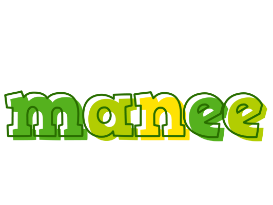 Manee juice logo